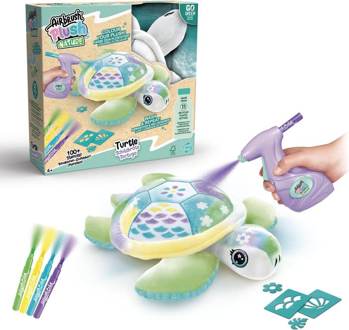 Airbrush Plush Airbrush pluche - Schildpad (280) (28 cm)