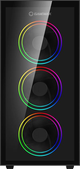 Produktbild GameMax Draco XD 7589 Ryzen 5 5500 32GB 1TB SSD RTX 5050 (1000 GB, 32 GB, AMD Ryzen 5 5500, GeForce RTX 5050)