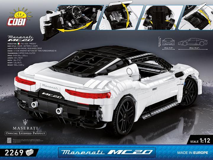 Actual product image Cobi Maserati MC pcs