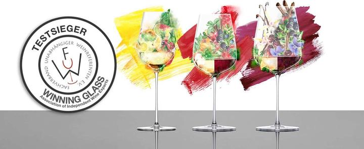 Produktbild Eisch Essenca SensisPlus Gold Edition Allround-Weingläser (40 cl, 2 Gläser, Weissweingläser)