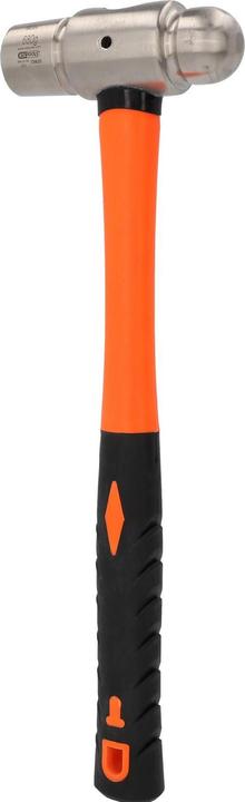 Actual product image KS Tools STAINLESS STEEL locksmith's hammer, English shape with ball, 680 g (680 g)