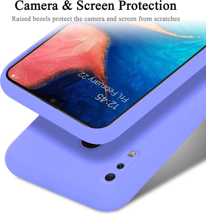 Produktbild Cadorabo TPU Liquid Silicone Case Cover (Samsung Galaxy A20, Samsung Galaxy M10s, TCL A30)