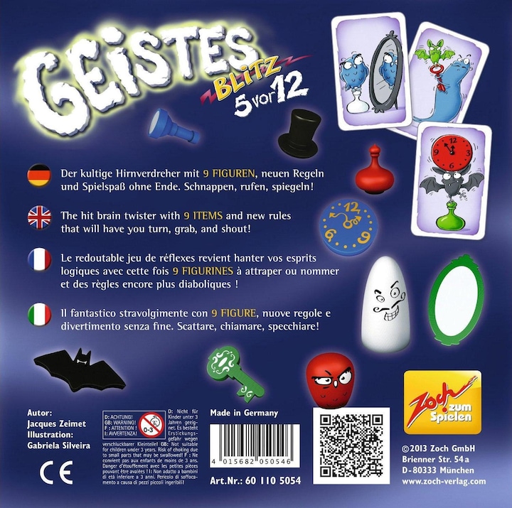 Immagine prodotto Zoch Flash di ispirazione da 5 a 12 (Tedesco, Inglese, Francese, Italiano)