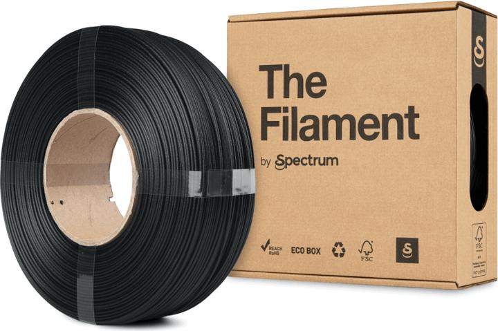 Image du produit The Filament ReFill PLA CF 1.75mm BLACK 1kg (PLA, 1.75 mm, 1000 g, Noir)
