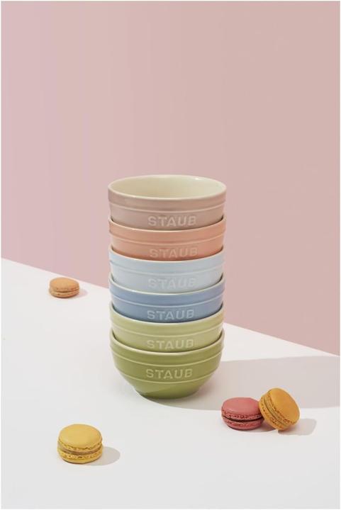 Produktbild Staub Schüsselset Macaron 6-teilig, 12cm (12 cm, 6x)