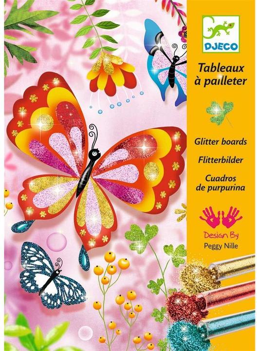 Produktbild Djeco Flitterbilder Schmetterlinge