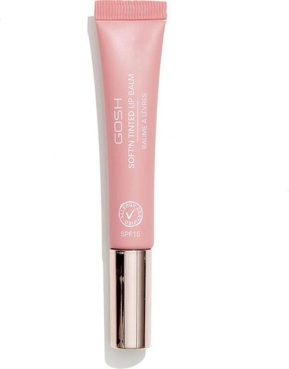 Immagine prodotto Gosh Balsamo labbra colorato con SPF 15 Stick vegano per labbra in Nude 001 Balsamo labbra idratante (Stick per la cura delle labbra, 8 ml)