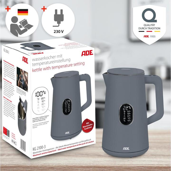 Actual product image ADE KG 2100-3 (1.50 l, CH plug)