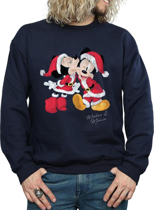 Produktbild Disney Mickey And Minnie Christmas Kiss Sweatshirt (3XL)