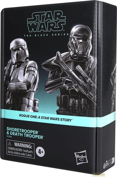 Actual product image Hasbro Star Wars - Shoretrooper et Death Trooper The Black Series