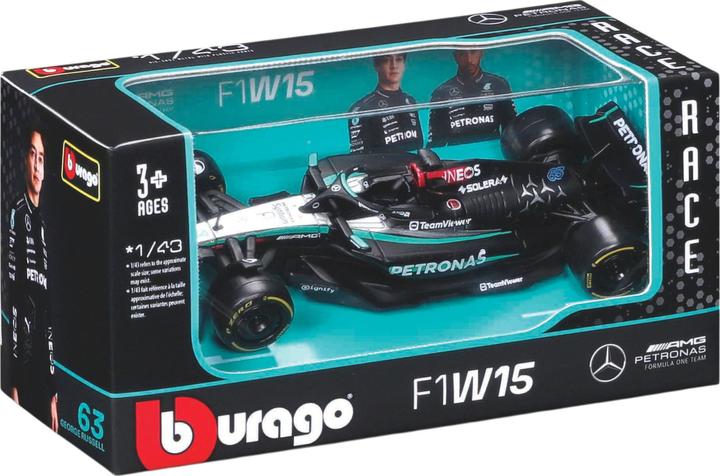 Produktbild Bburago Mercedes Russel 1:43 2024