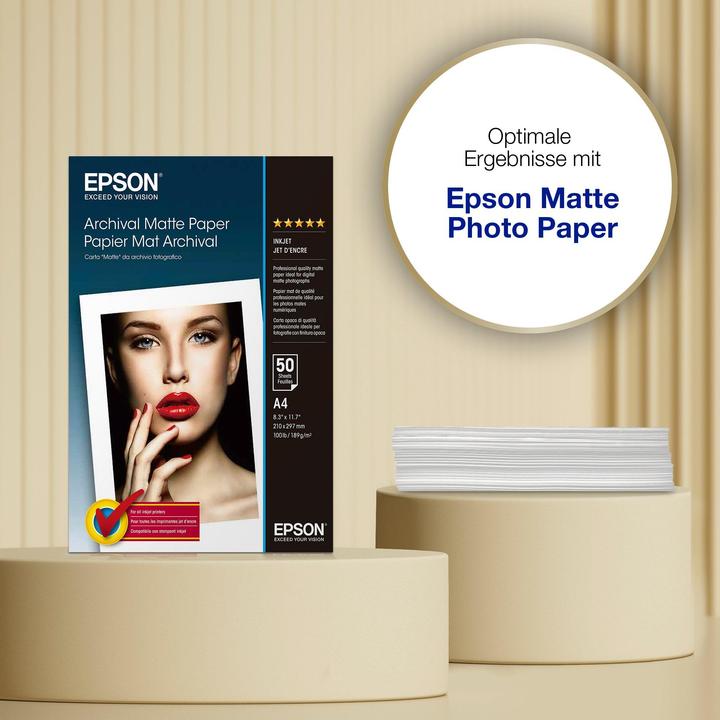 Image du produit Epson Archival matt (189 g/m², A4, 50 x)