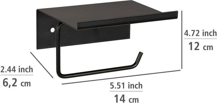 Actual product image Wenko Toilet paper holder. Desulo