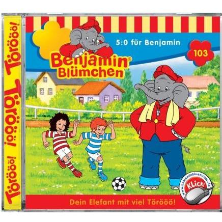 Benjamin Blümchen 103. 5:0 für Benjamin., Hörbücher von Benjamin Blümchen