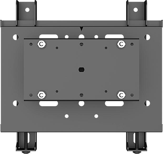 Produktbild Multibrackets Monitor Polemount, fèr 50mm Pro System Rohre (Dreh- / Neigungsmodule)
