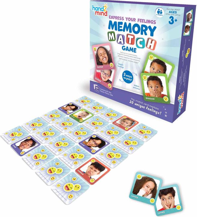 Image du produit Learning Resources Mémo sur les sentiments (Allemand, Anglais)