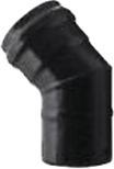 Save Fumisteria Plus PN804 Flue elbow Black