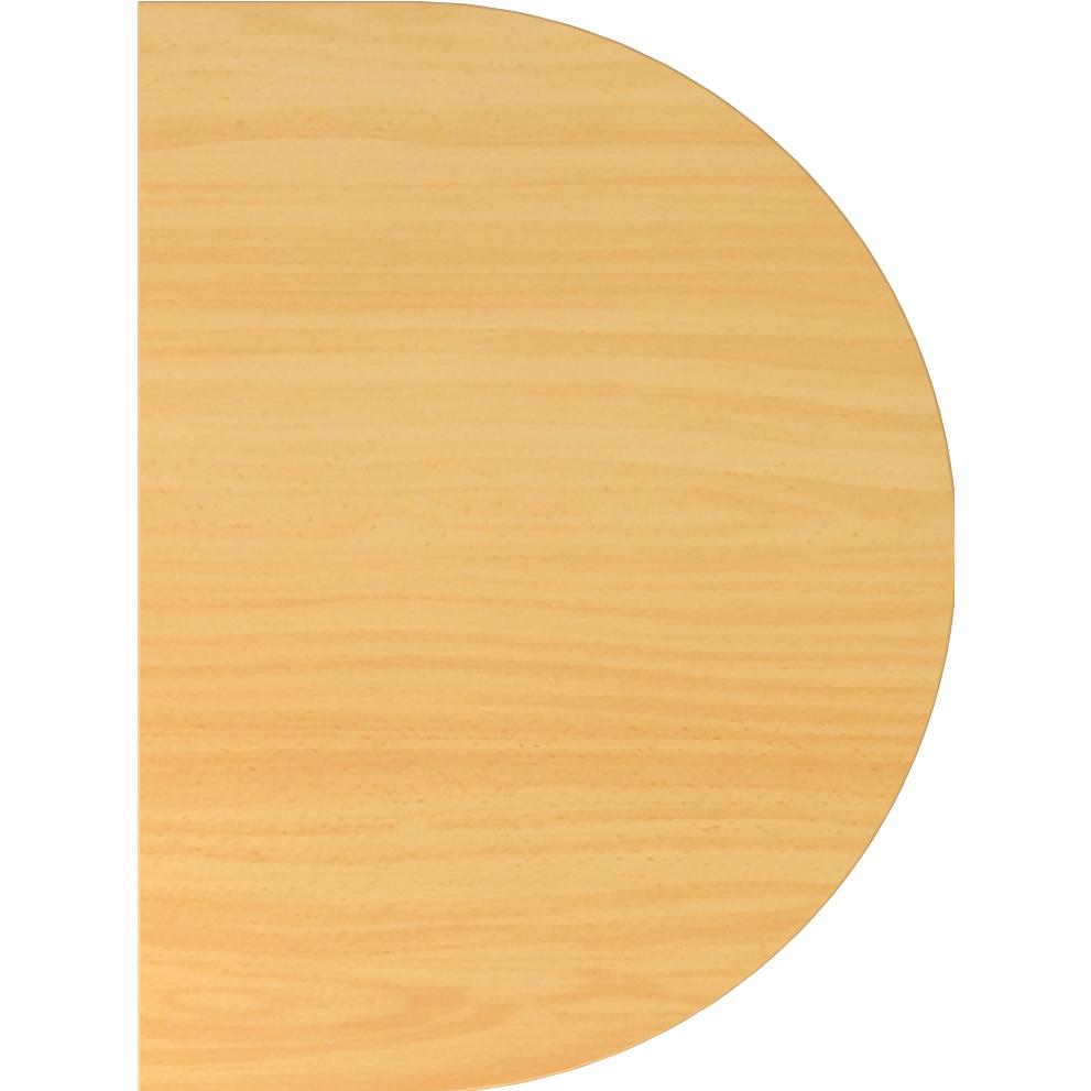 Hammerbacher, Accessori per mobile da ufficio, Anbautisch m.STF/Kons.doppelt 60x80cm Buche/G