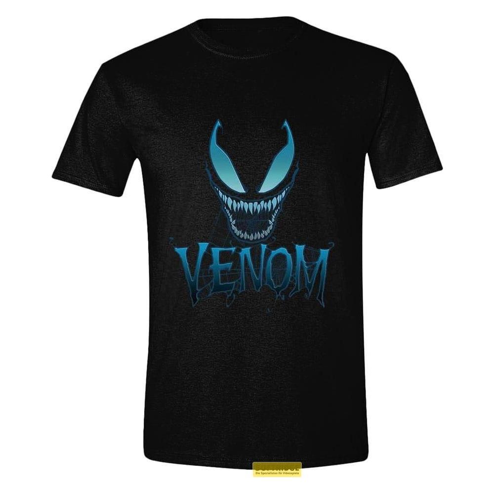 Death Note, Shirts, Marvel T-Shirt Venom Blue Web Face (Xl), Blau, (Xl)