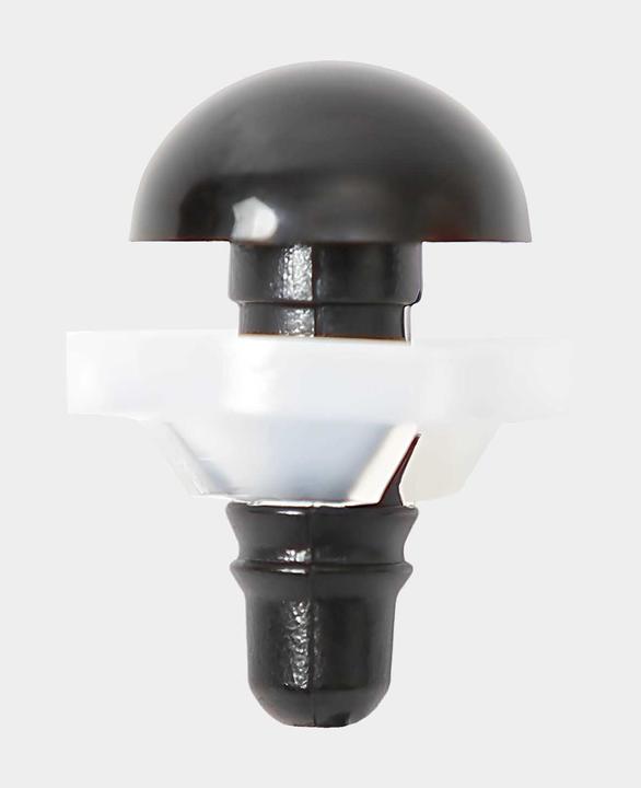 Actual product image I Am Creative Sicherheitsaugen, schwarz, Verschluss, 10 mm