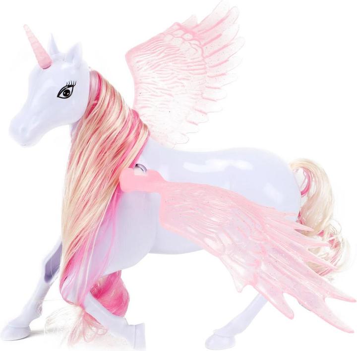 Toi-Toys Dream Horse Einhorn Spielfigur mit beweglichen Flügeln