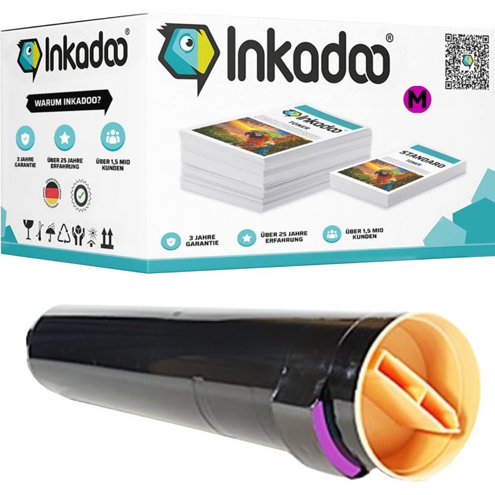 Inkadoo, Toner, Kompatibel Toner für Xerox Phaser 7760 DX (M)