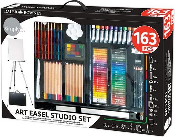 Daler-Rowney Acrylic Simply Art Easle Studio Set