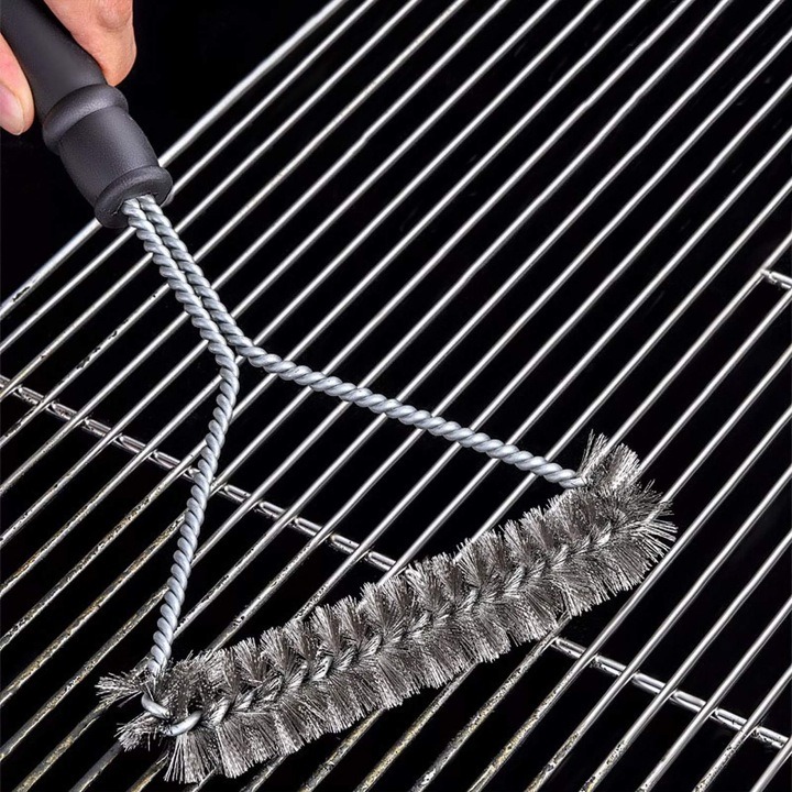 Actual product image JTI Non-stick grill brush with handle (30 cm)