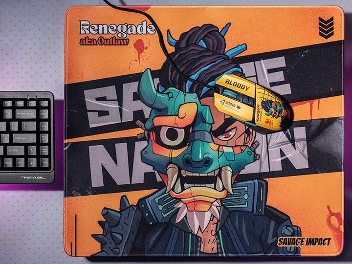 Actual product image A4Tech Mouse pad 47625 Bloody SI45 renegade (L)