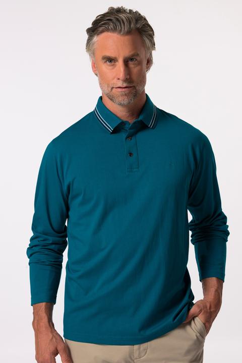 Actual product image Boston Park Poloshirt, Langarm, Druckknöpfe, bis 52/54 / 84/86 (68)