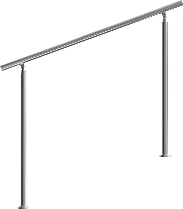 Monzana Stair railing (Easy-care stainless steel)