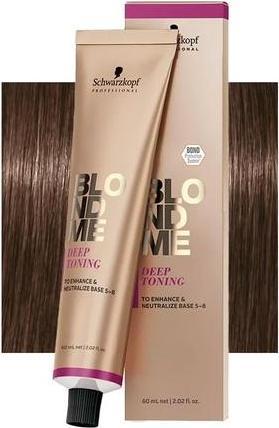 Actual product image Schwarzkopf Blondme - Deep Toning Deep Chestnut (Blond)