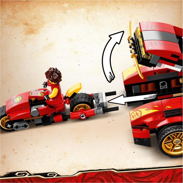 Actual product image LEGO X-1 Ninja Supercar (71737, LEGO Ninjago)