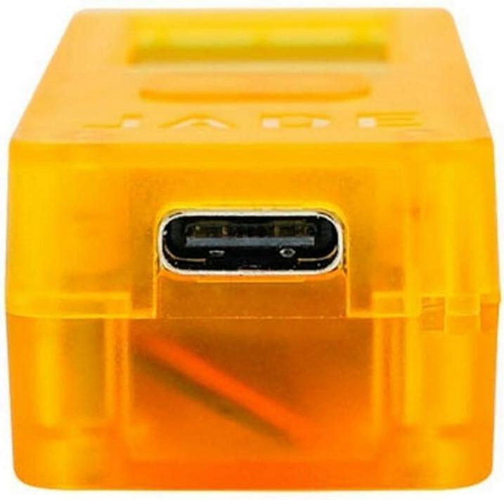 Actual product image Blockstream Jade - Transparent orange (Bitcoin)