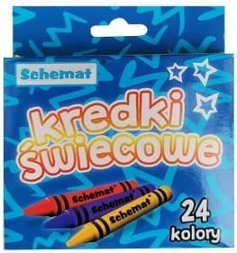 Image du produit Schemat Wachsmalstifte 24 Farben (24x)