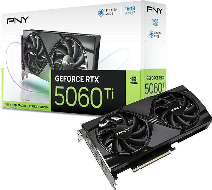 Produktbild PNY GeForce RTX 5060 Ti Dual Fan (16 GB)