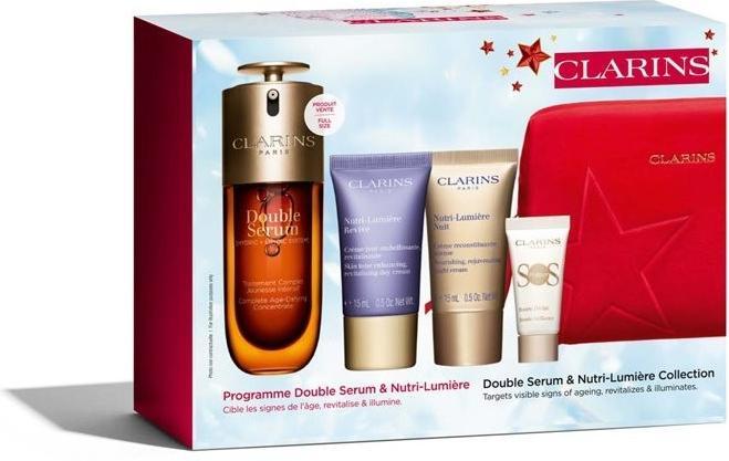 Immagine prodotto Clarins Collezione Doppio Siero e Nutri-Lumière (Set per la cura del viso)