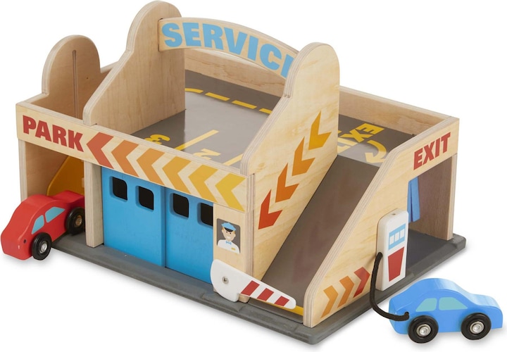 Produktbild Melissa & Doug Tankstelle mit Parkhaus