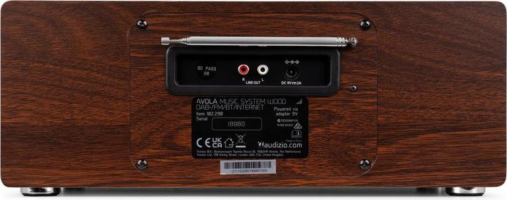 Image du produit Audizio Avola (FM, DAB+ DAB, Bluetooth, WiFi)
