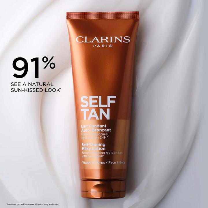 Productafbeelding Clarins Lait Fondant Autobronzant (Zelfbruinende crème, 125 ml)