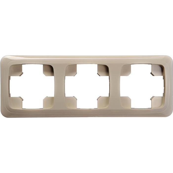 Thumbnail - Liregus, Zubehör Schalterprogramm, FRAME 3SEATS K14-135-03 SAND