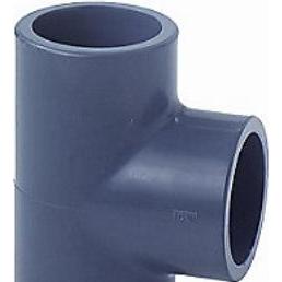 Georg Fischer, Accessori per installazione sanitaria, Pezzo a T in PVC 75mm - 721.200.112 +gf+