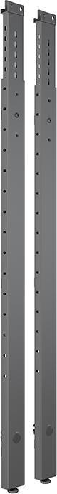 Image du produit Multibrackets 2 pieds de support, pour système modulaire Pro, acier