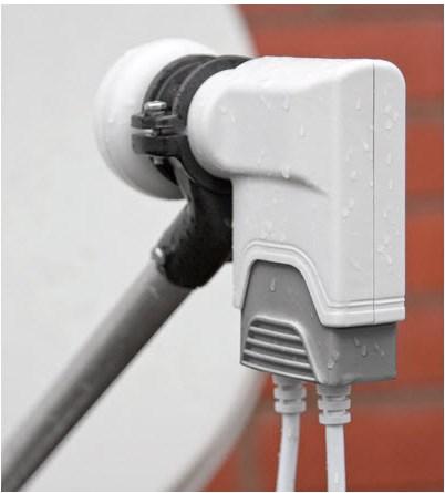 Image du produit Goobay Universal Quattro LNB (Quattro LNB, 40mm)