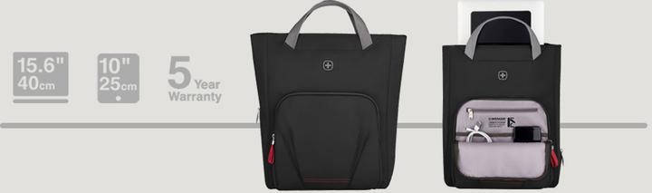 Image du produit Wenger Motion Vertical Tote Chic Noir (18 l)