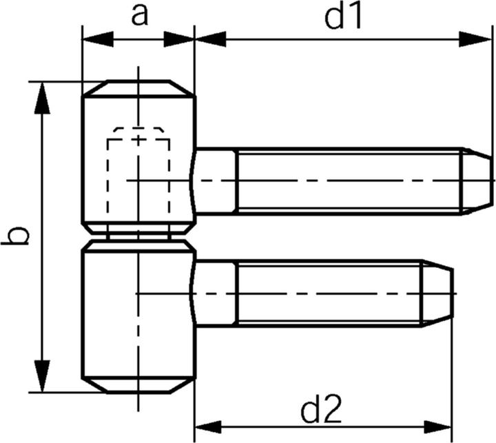 Produktbild Anuba Einbohrbänder (1 Stk.)