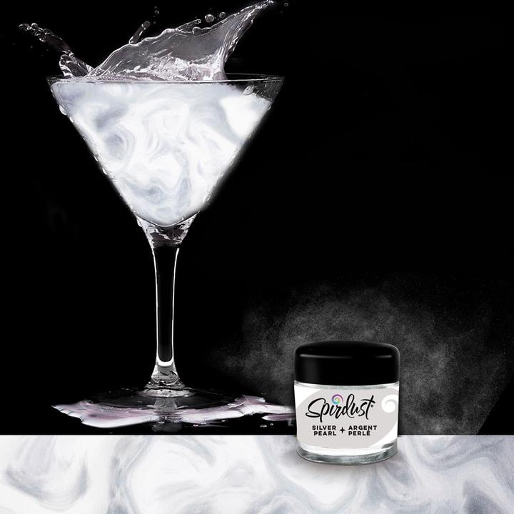 Produktbild Roxy & Rich Glitzer für Cocktails Silber