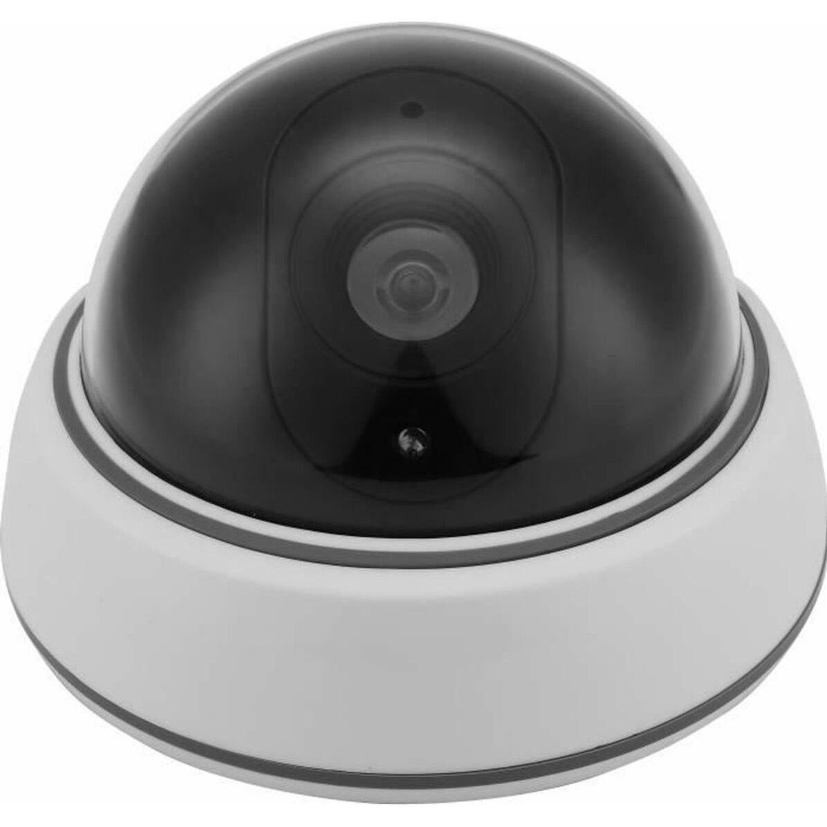 BigBuy Simulierte Überwachungskamera LINK2HOME, Telecamera di rete, Grigio