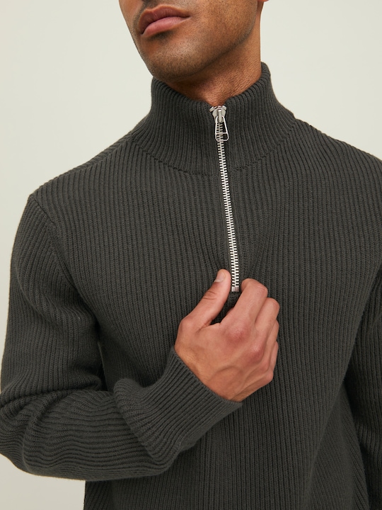 Produktbild Jack & Jones RDD Einfarbig Strickpullover mit Rundhals Strickpullover mit Rundhals (S)