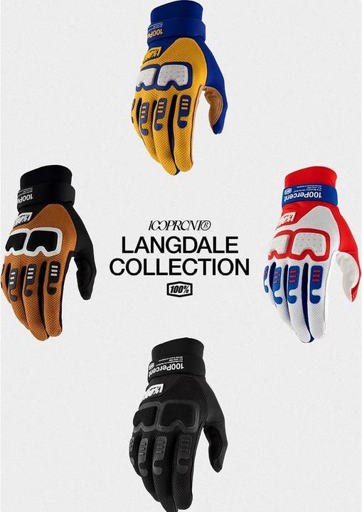 Produktbild 100% Langdale Gloves (S)